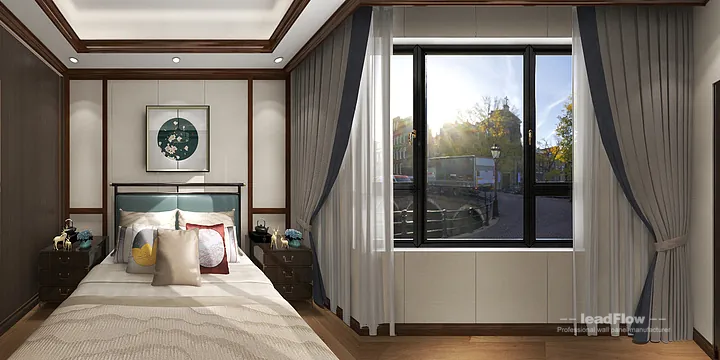 WPC Wall Panel Design for Hangzhou Apartment &mdash; guest bedroom Focus in Hangzhou, China - photo 3
