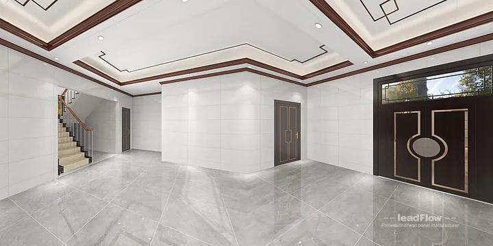 WPC Wall Panel Design for Hangzhou Apartment &mdash; guest bedroom Focus in Hangzhou, China - photo 5