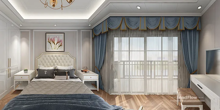 Explore WPC Wall Panel in This Hangzhou Apartment &mdash; Warm Style in Hangzhou, China - photo 1