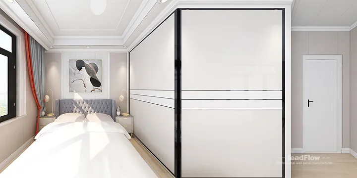 Explore WPC Wall Panel in This Hangzhou Apartment &mdash; Warm Style in Hangzhou, China - photo 5