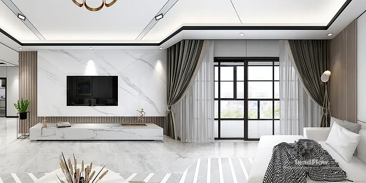 WPC Wall Cladding Transformation: Hangzhou Apartment with Master Bedroom Walls in Hangzhou, China - photo 3