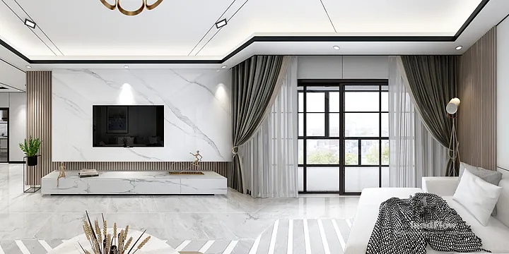 WPC Wall Cladding Transformation: Hangzhou Apartment with Master Bedroom Walls in Hangzhou, China - photo 6