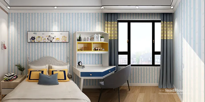 WPC Cladding Transformation: Hangzhou Apartment with Master Bedroom Walls in Hangzhou, China - photo 3