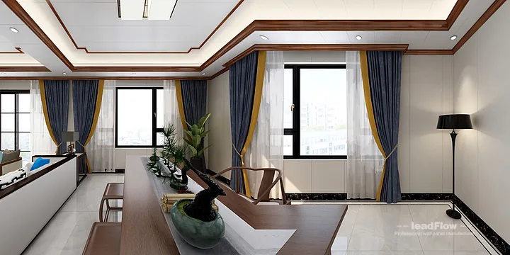WPC Cladding Transformation: Hangzhou Apartment with Master Bedroom Walls in Hangzhou, China - photo 5