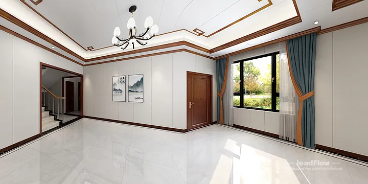 WPC Cladding Transformation: Hangzhou Apartment with Master Bedroom Walls in Hangzhou, China - photo 6