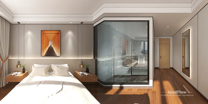 Hangzhou Hotel Makeover with WPC Wall Panel | Modern Wood Grain in Hangzhou, China - photo 5