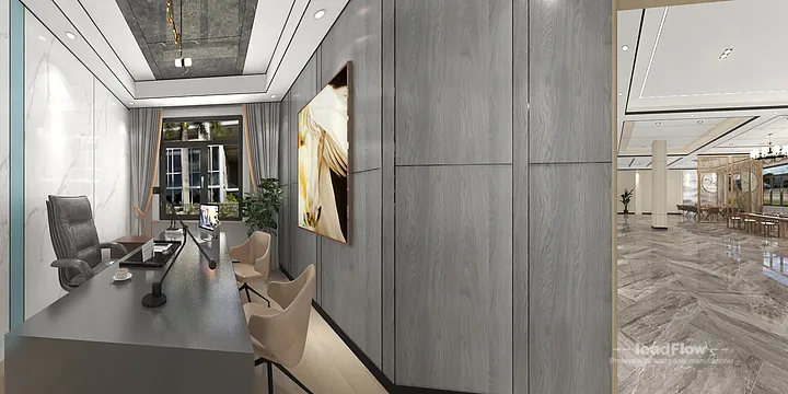 Elegant Commercial Space in Hangzhou Featuring WPC Wall Panel in Hangzhou, China - photo 1