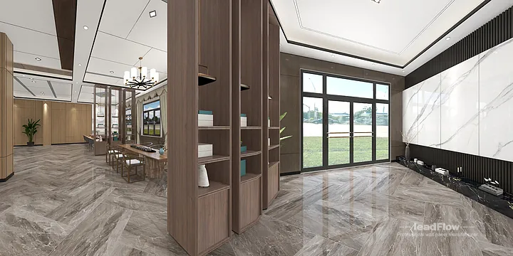 Elegant Commercial Space in Hangzhou Featuring WPC Wall Panel in Hangzhou, China - photo 13