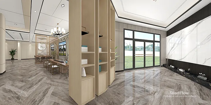 Elegant Commercial Space in Hangzhou Featuring WPC Wall Panel in Hangzhou, China - photo 14