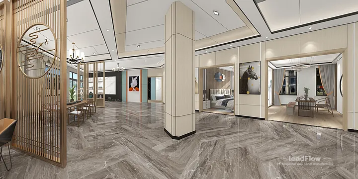 Elegant Commercial Space in Hangzhou Featuring WPC Wall Panel in Hangzhou, China - photo 15