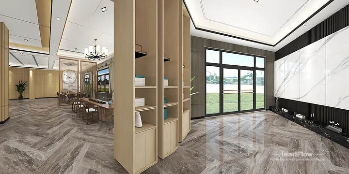 Elegant Commercial Space in Hangzhou Featuring WPC Wall Panel in Hangzhou, China - photo 20