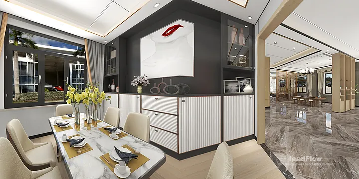 Elegant Commercial Space in Hangzhou Featuring WPC Wall Panel in Hangzhou, China - photo 27