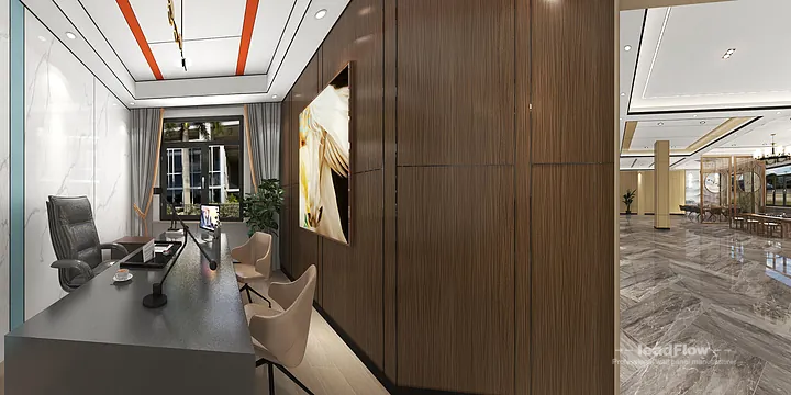 Elegant Commercial Space in Hangzhou Featuring WPC Wall Panel in Hangzhou, China - photo 5