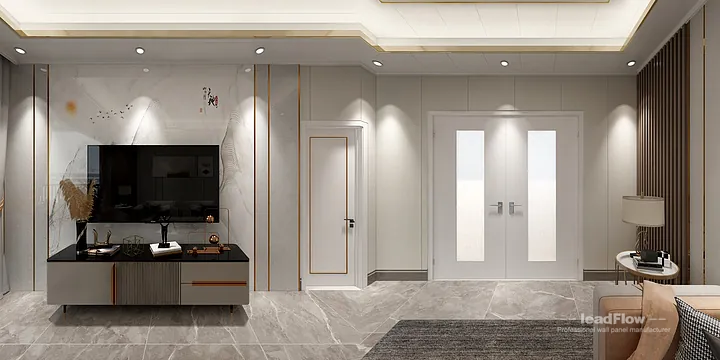WPC Cladding Transformation: Hangzhou Apartment with Kitchen Walls in Hangzhou, China - photo 4