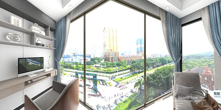 Modern Apartment in Hangzhou Featuring WPC Cladding in Hangzhou, China - photo 2