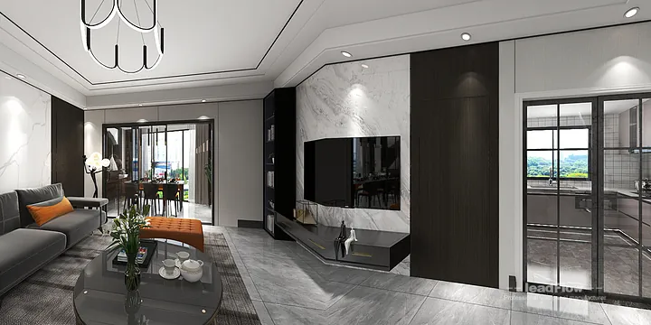 Modern Apartment in Hangzhou Featuring WPC Cladding in Hangzhou, China - photo 3