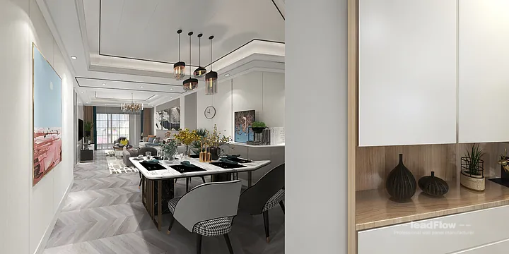 Hangzhou Apartment Makeover with WPC Wall Cladding | Elegant Wood Grain in Hangzhou, China - photo 3