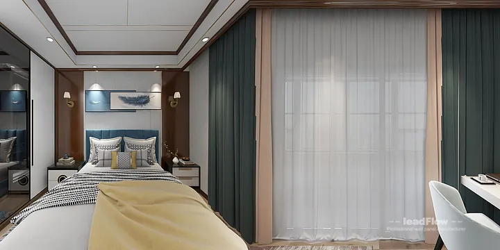 Hangzhou Commercial Space Makeover with WPC Interior Panel | Warm Wood Grain in Hangzhou, China - photo 5