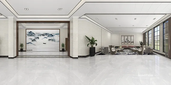 Hangzhou Interior Project Interior with WPC Cladding &mdash; Wood Grain Accent in Hangzhou, China