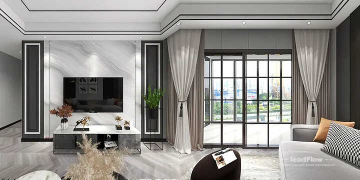 Warm Apartment in Hangzhou Featuring WPC Cladding in Hangzhou, China