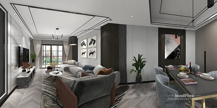 Warm Apartment in Hangzhou Featuring WPC Cladding in Hangzhou, China - photo 4