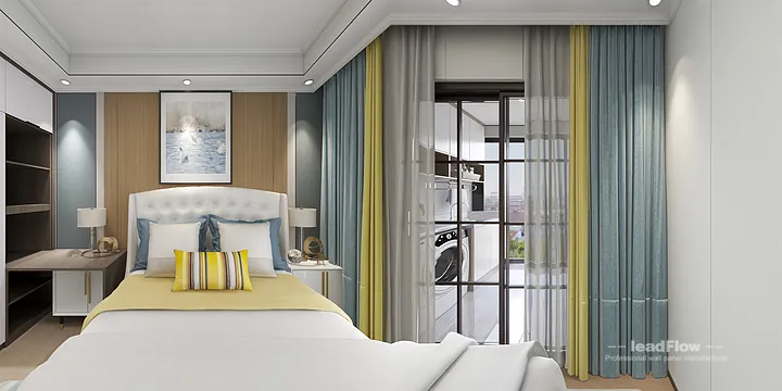 WPC Wall Cladding Design Case: Deng's Hangzhou Apartment in Hangzhou, China - photo 13
