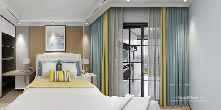 WPC Wall Cladding Design Case: Deng's Hangzhou Apartment in Hangzhou, China - photo 14
