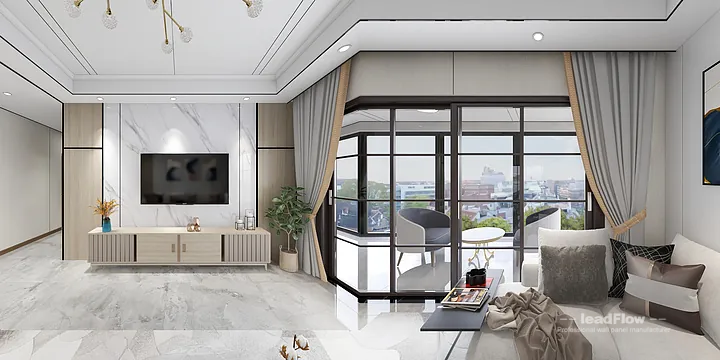 WPC Wall Cladding Design Case: Deng's Hangzhou Apartment in Hangzhou, China - photo 15