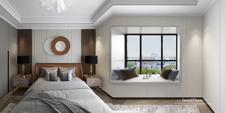 WPC Wall Cladding Design Case: Deng's Hangzhou Apartment in Hangzhou, China - photo 2