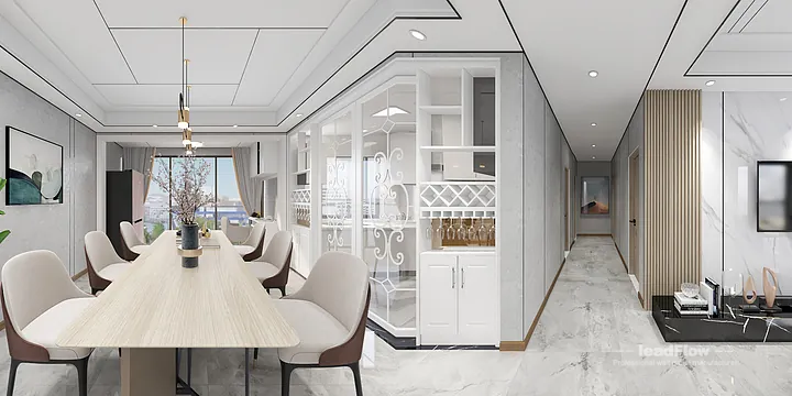WPC Wall Cladding Design Case: Deng's Hangzhou Apartment in Hangzhou, China - photo 20