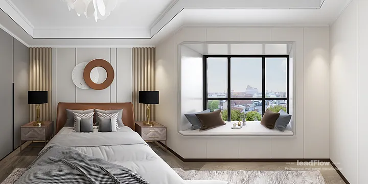 WPC Wall Cladding Design Case: Deng's Hangzhou Apartment in Hangzhou, China - photo 3