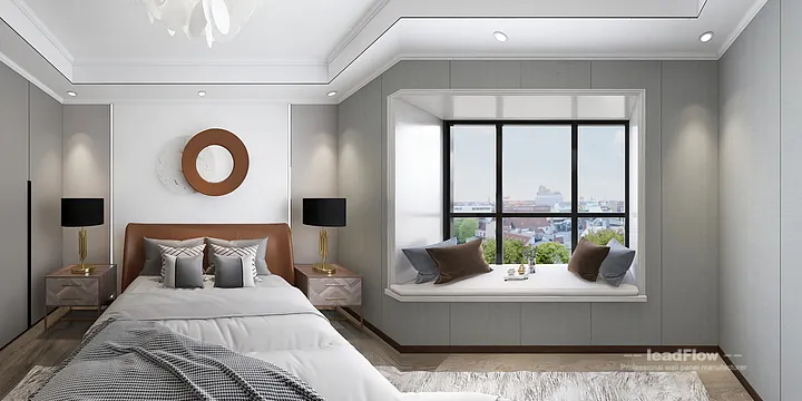 WPC Wall Cladding Design Case: Deng's Hangzhou Apartment in Hangzhou, China - photo 4