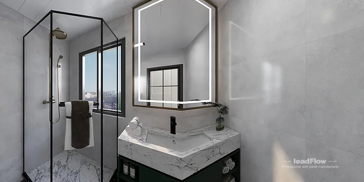 WPC Wall Cladding Design Case: Deng's Hangzhou Apartment in Hangzhou, China - photo 5