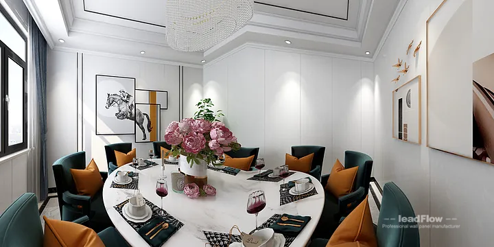 Custom WPC Interior Panel for Hangzhou Commercial Space | Elegant Layout in Hangzhou, China - photo 1