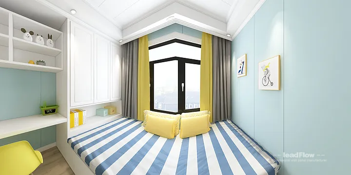 WPC Wall Panel Apartment Design in Hangzhou | Elegant Interior in Hangzhou, China - photo 2
