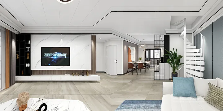 WPC Wall Panel Apartment Design in Hangzhou | Elegant Interior in Hangzhou, China - photo 3
