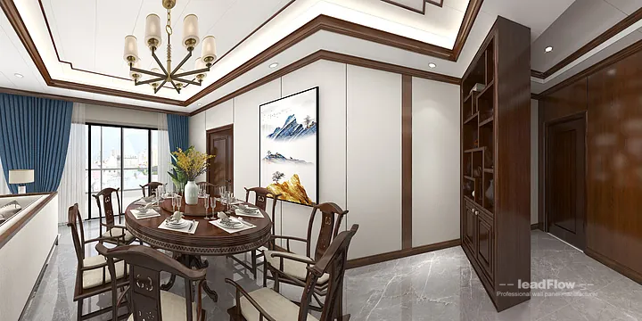 Hangzhou Apartment Makeover with WPC Wall Panel | Elegant Wood Grain in Hangzhou, China - photo 3