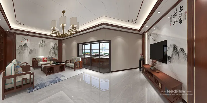 WPC Cladding Design for Hangzhou Apartment &mdash; room3 Focus in Hangzhou, China - photo 4