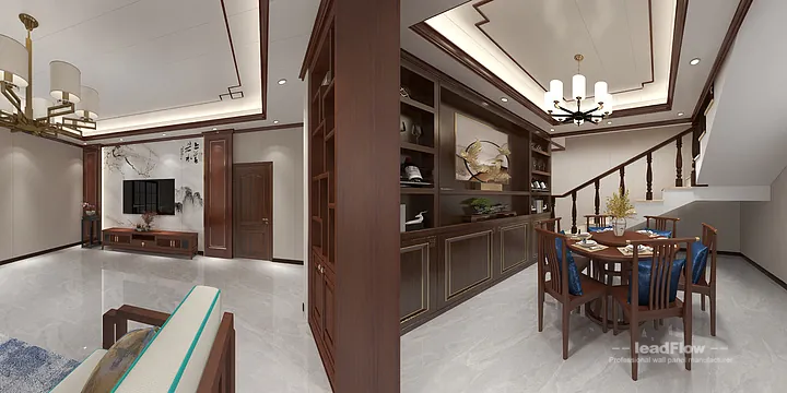 WPC Cladding Design for Hangzhou Apartment &mdash; room3 Focus in Hangzhou, China - photo 5