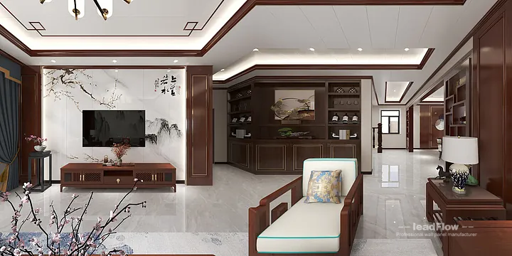 WPC Cladding Design for Hangzhou Apartment &mdash; room3 Focus in Hangzhou, China - photo 8