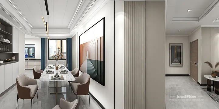 Explore WPC Cladding in This Hangzhou Apartment &mdash; Elegant Style in Hangzhou, China - photo 5