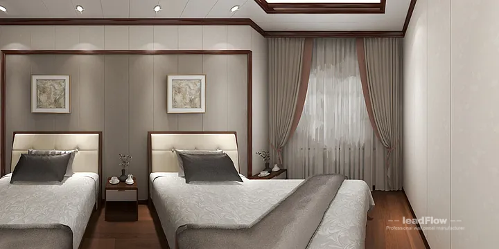 WPC Wall Cladding Project: Hangzhou Hotel with Kitchen in Shangcheng District, Hangzhou, China