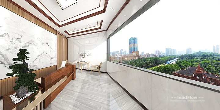 WPC Wall Cladding Project: Hangzhou Hotel with Kitchen in Shangcheng District, Hangzhou, China - photo 1