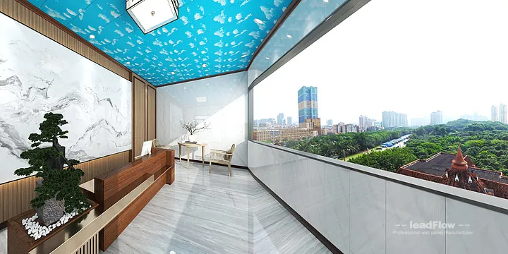 WPC Wall Cladding Project: Hangzhou Hotel with Kitchen in Shangcheng District, Hangzhou, China - photo 2