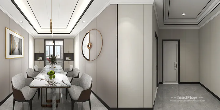 WPC Wall Cladding Apartment Case Study in Hangzhou | Stylish Secondary Bedroom in Hangzhou, China - photo 4