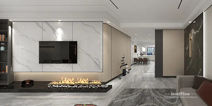 Hangzhou Apartment Featuring WPC Wall Cladding | Study Walls in Hangzhou, China - photo 10