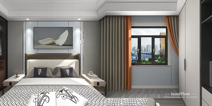 Hangzhou Apartment Featuring WPC Wall Cladding | Study Walls in Hangzhou, China - photo 15
