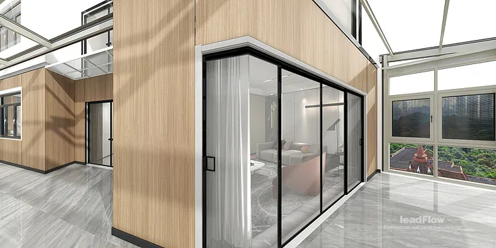 Hangzhou Apartment Featuring WPC Wall Cladding | Study Walls in Hangzhou, China - photo 17
