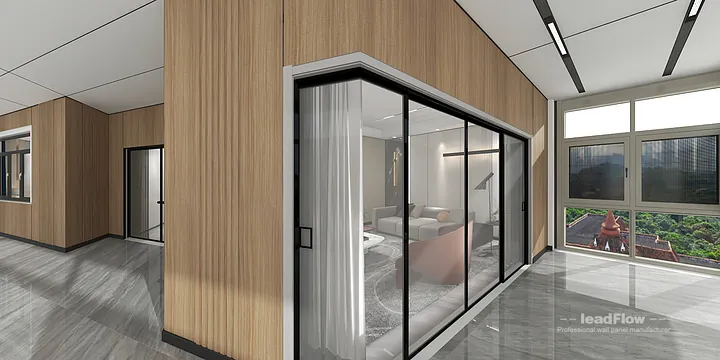 Hangzhou Apartment Featuring WPC Wall Cladding | Study Walls in Hangzhou, China - photo 18