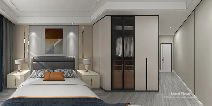 Hangzhou Apartment Featuring WPC Wall Cladding | Study Walls in Hangzhou, China - photo 3